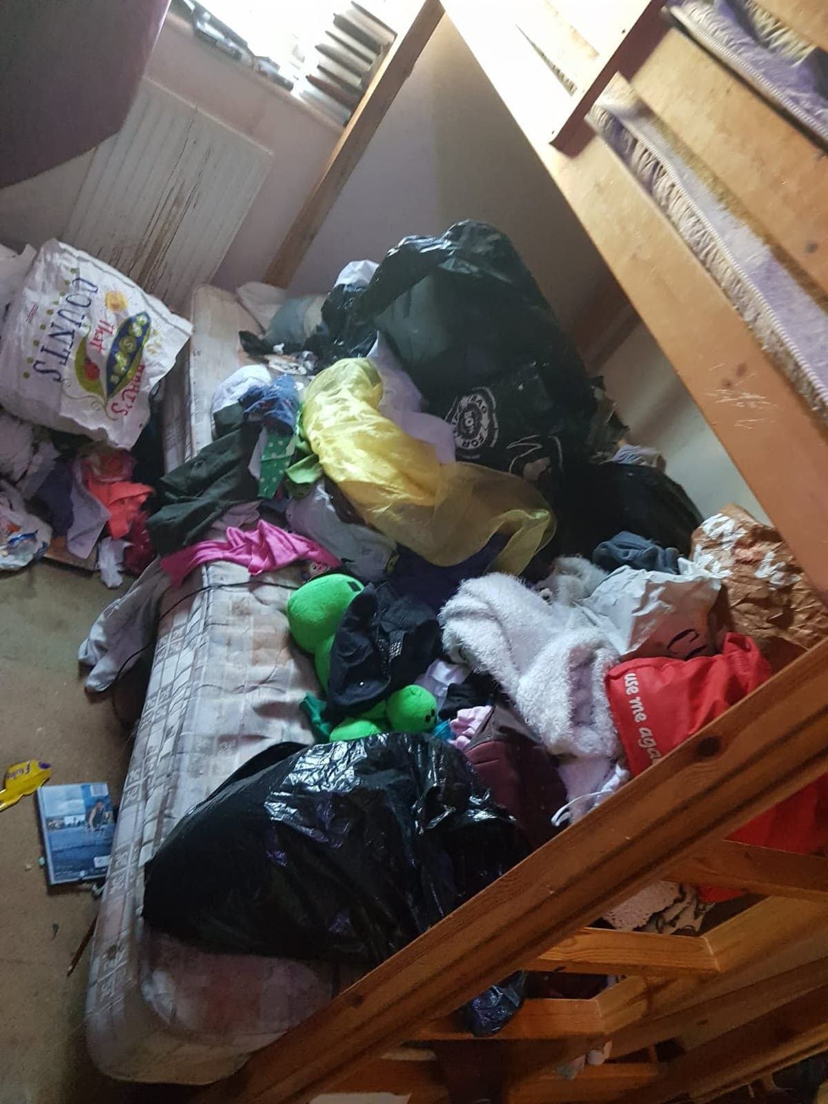 Severe property clean following squatter occupation